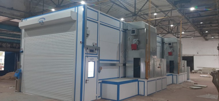 Покрасочно-сушильная камера SPK-P 18.5.4, г. Миасс