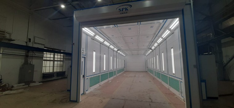 Покрасочно-сушильная камера SPK-P 18.5.4, г. Миасс