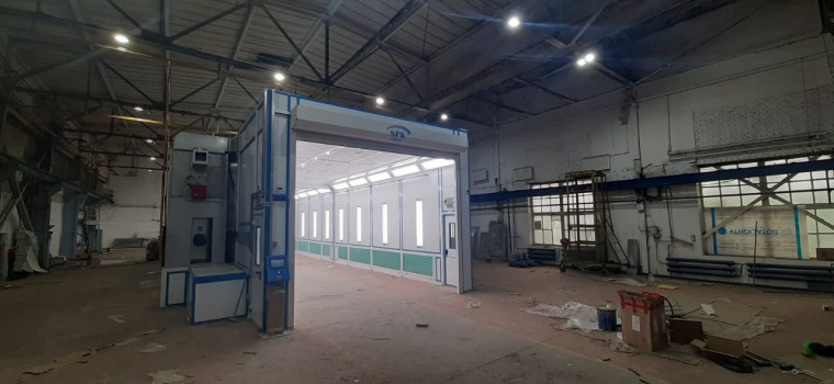 Покрасочно-сушильная камера SPK-P 18.5.4, г. Миасс