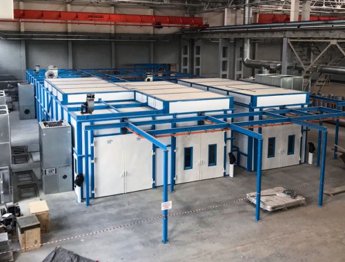 Комплекс подготовки поверхности, покраски и сушки для ж/д оборудования SPK-42.23.4, г. Тверь от SPK GROUP