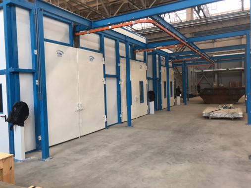 Комплекс подготовки поверхности, покраски и сушки для ж/д оборудования SPK-42.23.4, г. Тверь от SPK GROUP