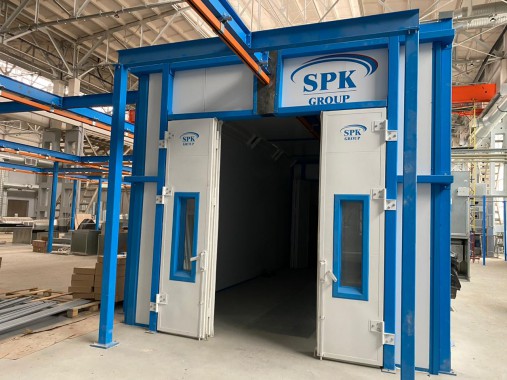 Комплекс подготовки поверхности, покраски и сушки для ж/д оборудования SPK-42.23.4, г. Тверь от SPK GROUP