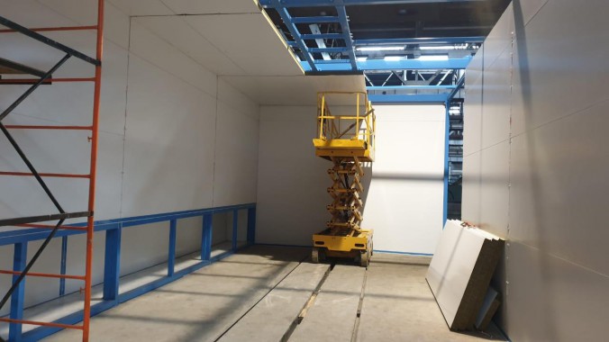 Комплекс подготовки поверхности и окраски для стальных металлоконструкций, Тверская обл.