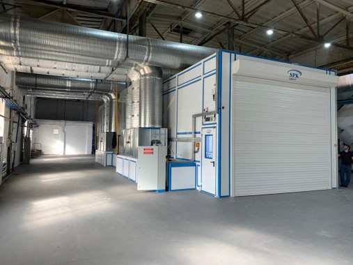 Покрасочно-сушильная камера SPK-P 18.5.4, г. Миасс