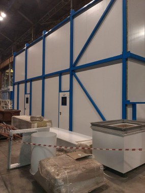 Дробеструйная камера для ж/д транспорта SPK GROUP