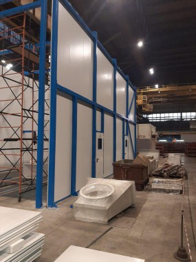 Дробеструйная камера для ж/д транспорта SPK GROUP