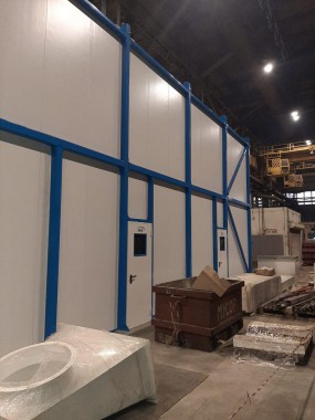 Дробеструйная камера для ж/д транспорта SPK GROUP