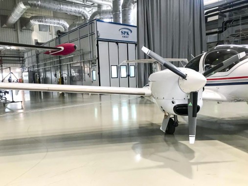 Оборудование для окраски авиасудов от SPK GROUP 