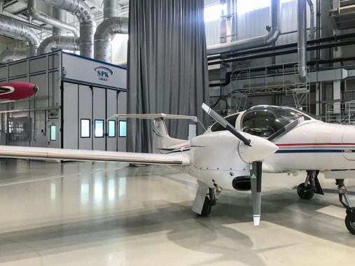 Камера сушки и покраски SPK GROUP для авиасферы
