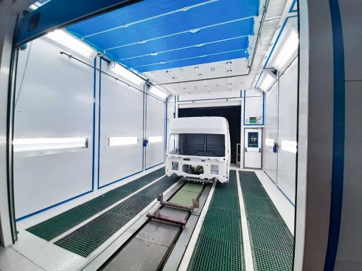 Окрасочно-сушильная камера для кабин грузовых автомобилей SPK GROUP 