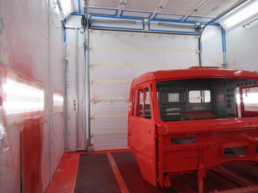 Окрасочно-сушильная камера для кабин грузовых автомобилей SPK GROUP 
