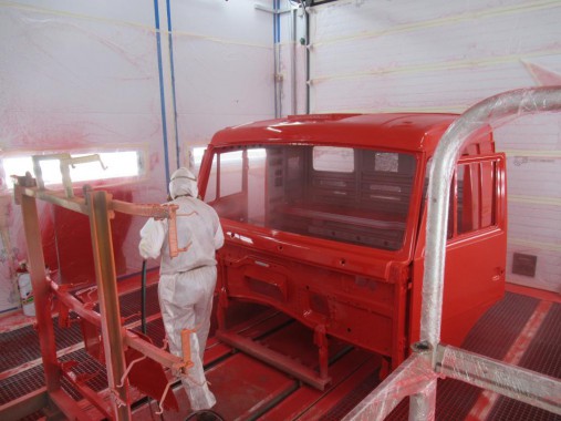 Камера окраски для кабин грузовых автомобилей SPK GROUP 