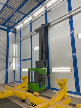 Камера покраски и сушки для деталей электровозов SPK-P 22.6.7, Свердловская область Камера SPK GROUP для окраски деталей электровозов