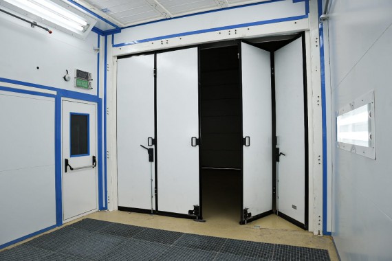 Фото камеры окраски SPK GROUP для легковой коммерческой техники