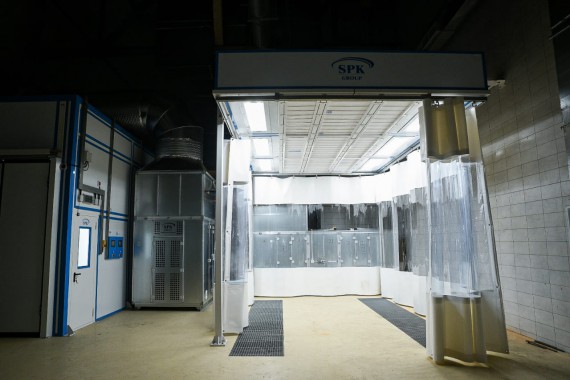 Камера окраски SPK GROUP для легковой коммерческой техники
