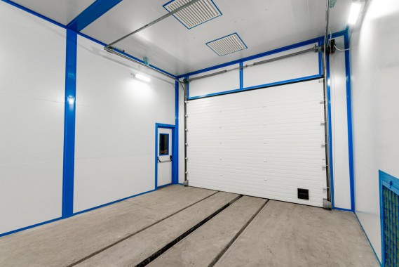 Комплекс подготовки поверхности и окраски для стальных металлоконструкций, Тверская обл.