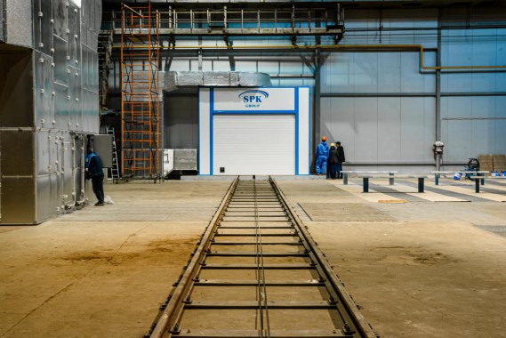 Комплекс подготовки поверхности и окраски для стальных металлоконструкций, Тверская обл.