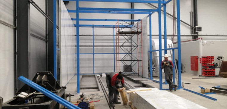 Дробеструйная камера SPK T-10.5.6, г. Березовский Дробеструйная камера SPK T-10.5.6, г. Березовский