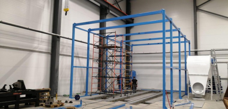 Дробеструйная камера SPK T-10.5.6, г. Березовский Дробеструйная камера SPK T-10.5.6, г. Березовский