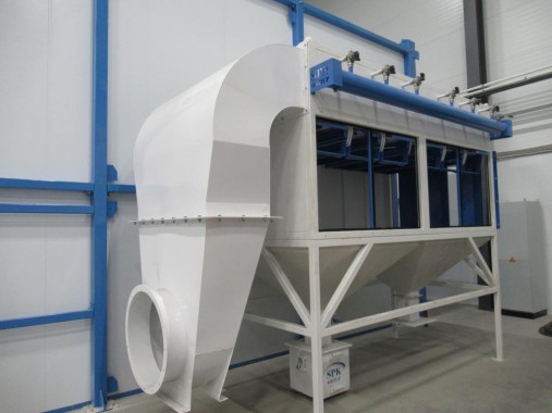 Дробеструйная камера SPK T-10.5.6, г. Березовский Дробеструйная камера SPK T-10.5.6, г. Березовский