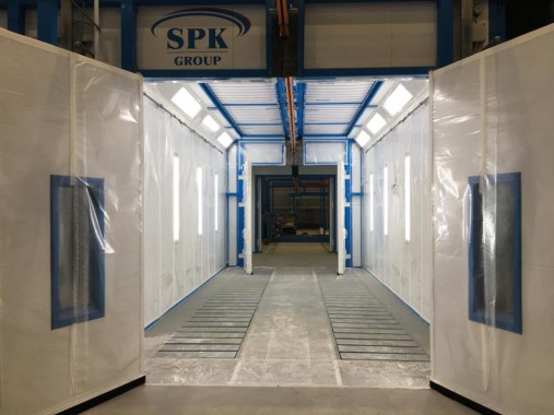 Комплекс подготовки поверхности, покраски и сушки для ж/д оборудования SPK-42.23.4, г. Тверь от SPK GROUP