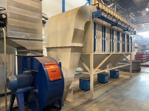 Дробеструйная камера для ж/д транспорта SPK GROUP