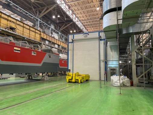 Дробеструйная камера для ж/д транспорта SPK GROUP