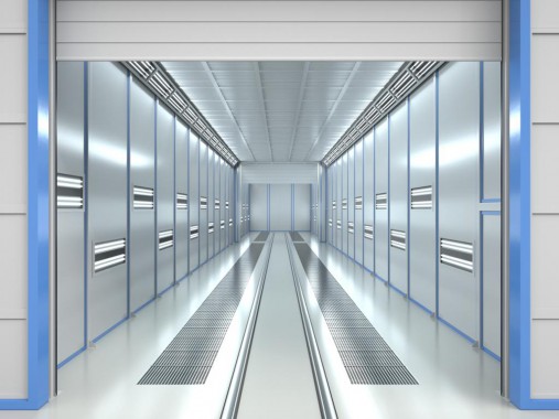 Уличная окрасочно-сушильная камера для крановой техники SPK-40.6.6 Уличная окрасочно-сушильная камера для крановой техники СПК ГРУПП