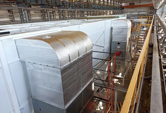 Покрасочная камера SPK GROUP для электровозов