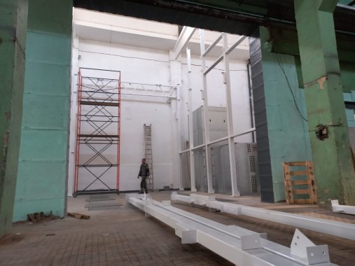 Покрасочно-сушильные камеры SPK GROUP для кузовов дорожной техники