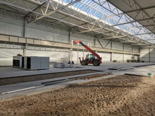 Линия подготовки и окраски кузовов и рам самосвалов, г. Калининград Линия подготовки и окраски кузовов и рам самосвалов SPK GROUP