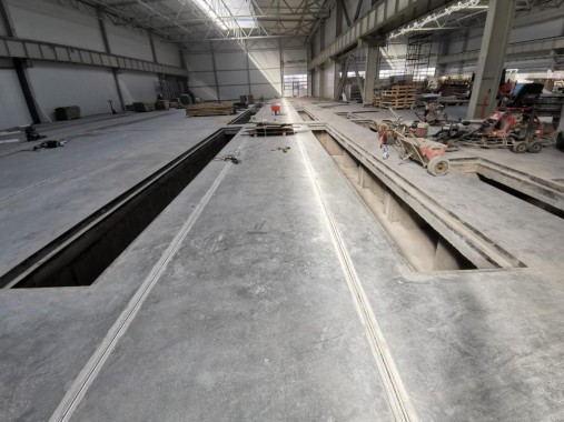 Линия подготовки и окраски кузовов и рам самосвалов, г. Калининград Линия подготовки и окраски кузовов и рам самосвалов SPK GROUP