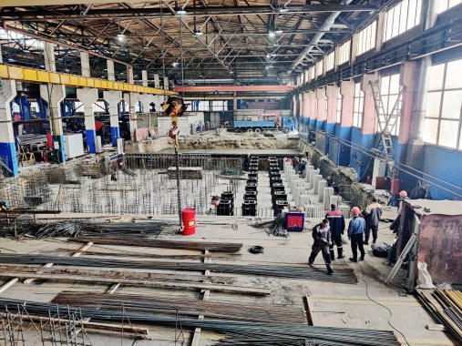 Зона открытой окраски SPK-OPSS-18.21.7 и дробеструйная камера SPK-SBB-15.5, г. Омск Зона открытой окраски SPK-OPSS-18.21.7 и дробеструйная камера SPK-SBB-15.5, г. Омск