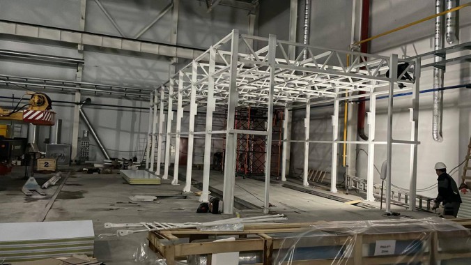 Камера окраски и сушки для автомобильных агрегатов SPK-15.6.4, г. Шадринск