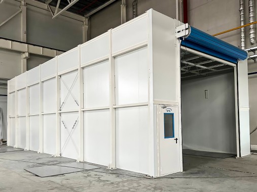 Камера окраски и сушки для автомобильных агрегатов SPK-15.6.4, г. Шадринск