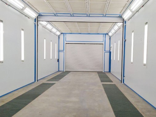 Дробеструйная и окрасочно-сушильная камеры SPK для трубопроводов, г. Курск Дробеструйная и окрасочно-сушильная камеры SPK GROUP для трубопроводов