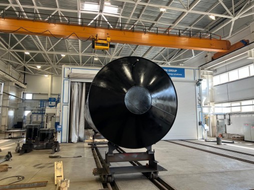 Проектирование, строительство и монтаж комплекса дробеструйной и окрасочно-сушильной камер SPK, г. Оренбург