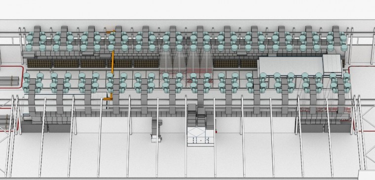 Окрасочный комплекс. Зона открытой окраски SPK GROUP