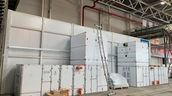 Камера окраски и сушки для автомобильных агрегатов SPK-15.6.4, г. Шадринск