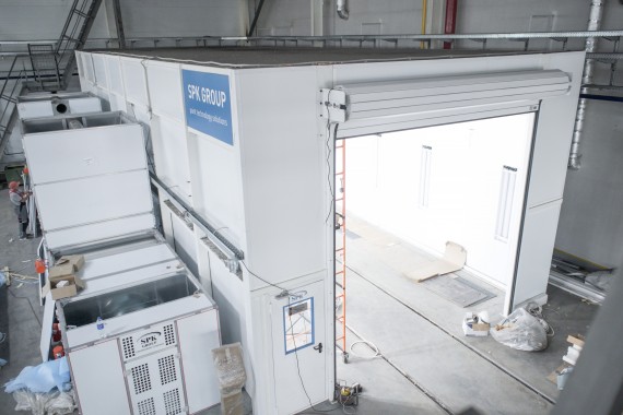 Камера окраски и сушки для автомобильных агрегатов SPK-15.6.4, г. Шадринск