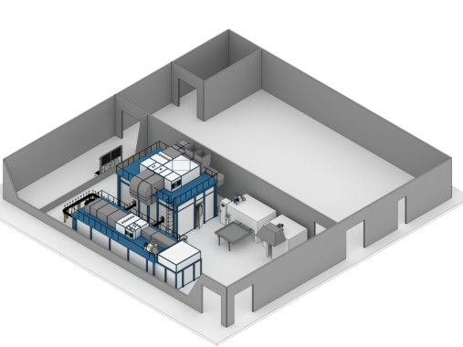 Автоматическая линия SPK для окраски деталей Автоматическая линия SPK GROUP для окраски деталей