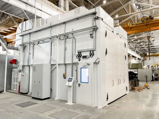 Окрасочно-сушильная и моечная камеры SPK GROUP для сельхозтехники