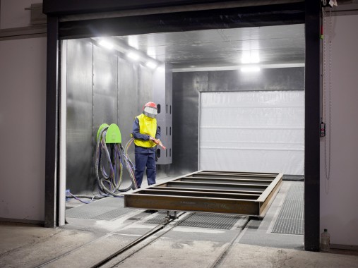 Дробеструйная камера SPK-7.5.4, г. Нязепетровск