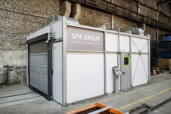 Дробеструйная камера SPK-7.5.4, г. Нязепетровск