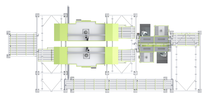 Порошковая линия окрасочных камер серии SPK Порошковая линия окрасочных камер SPK GROUP