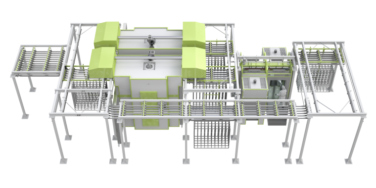 Порошковая линия окрасочных камер серии SPK Порошковая линия окрасочных камер SPK GROUP