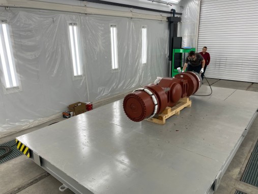 Камера окраски и сушки для автомобильных агрегатов SPK-15.6.4, г. Шадринск