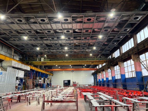 Зона открытой окраски SPK-OPSS-18.21.7 и дробеструйная камера SPK-SBB-15.5, г. Омск Зона открытой окраски SPK-OPSS-18.21.7 и дробеструйная камера SPK-SBB-15.5, г. Омск