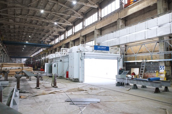 Мобильная окрасочно-сушильная камера SPK-SCB(M) - 14.5.3, г. Н. Новгород Мобильная окрасочно-сушильная камера SPK GROUP