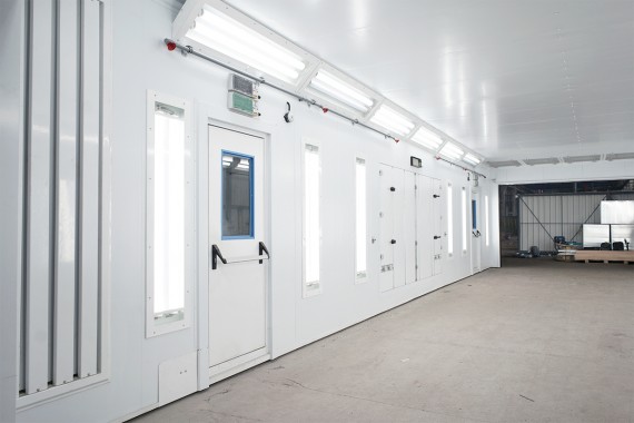 Мобильная окрасочно-сушильная камера SPK-SCB(M) - 14.5.3, г. Н. Новгород Мобильная окрасочно-сушильная камера SPK GROUP